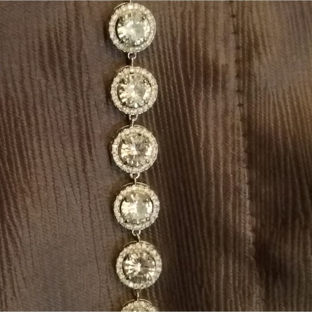 Simulated Diamond Bracelet - Picture 5 of 7
